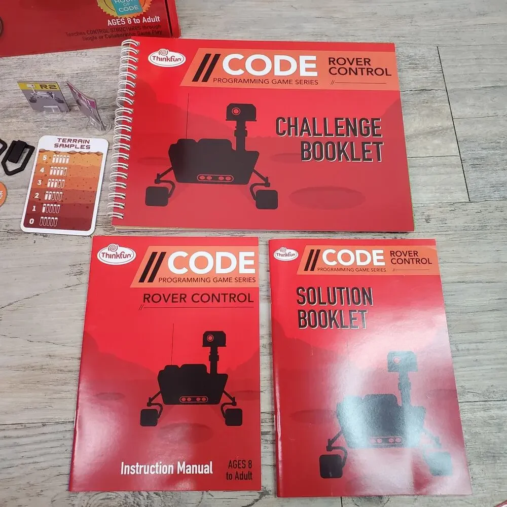 Thinkfun Rover Control Programming Game Series Learn Coding Concepts MISSING PC - Picture 4 of 10